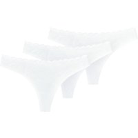 3 Damen Strings mit Spitze