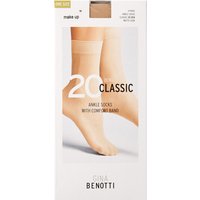4 Paar Damen Feinstrumpfsocken mit 20 DEN
