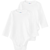 2 Newborn Langarmbodys im Set