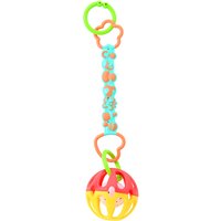 Baby Rasselball mit Kette für unterwegs
