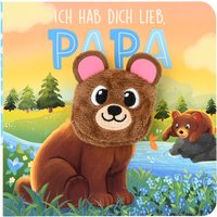 Baby Fingerpuppenbuch Ich hab dich lieb, Papa