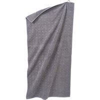 Duschtuch mit grafischer Struktur