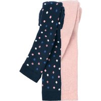 2 Baby Frottee-Leggings mit Bio-Baumwolle