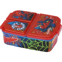 MARVEL Spiderman Brotdose mit 3 Fächern