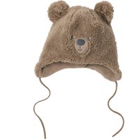 Baby Mütze mit Plüsch