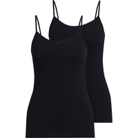 2 Damen Unterhemden aus Baumwolle