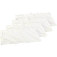 4 Platzsets mit Lochstickerei