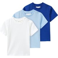 3 Baby T-Shirts unifarben