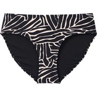 Damen Bikinislip im Zebra-Look