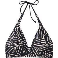 Damen Bikinioberteil im Zebra-Look