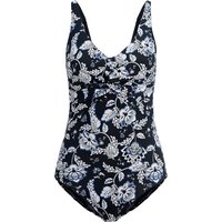 Damen Shape-Badeanzug mit Blumen-Allover