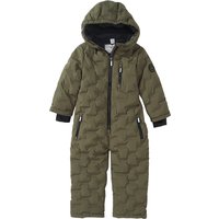 Jungen Schneeoverall in Unifarben