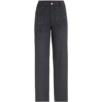 Damen Culotte in Veloursleder-Optik