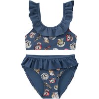 Mädchen Bikini mit Wabenstruktur