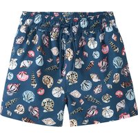 Jungen Badeshorts mit Muschel-Allover