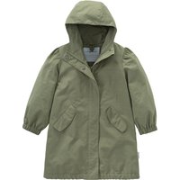 Mädchen Parka unifarben