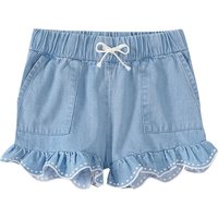 Mädchen Shorts mit Rüschen