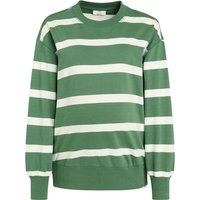 Damen Umstands-Sweatshirt mit Streifen