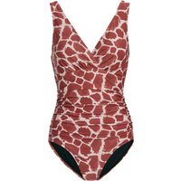 Damen Shape-Badeanzug im Animal-Look