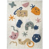 Teppich mit Monster-Motiven