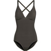 Damen Shape-Badeanzug in Unifarben