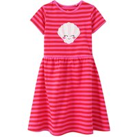 Mädchen Kleid mit Muschel-Applikation