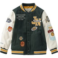 Jungen College-Jacke mit Backprint