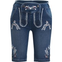 Damen Trachtenshorts in Denim-Optik