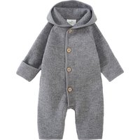 Newborn Wollwalk-Overall mit Umschlagbündchen