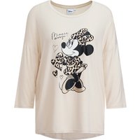 Minnie Maus Shirt im Leo-Look
