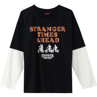 Stranger Things Langarmshirt im Lagen-Look