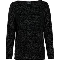 Damen Langarmshirt im Leo-Look