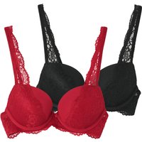 2 Damen Push-Up-BHs im Set