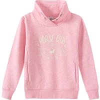 Mädchen Sweatshirt mit Glitzer-Print