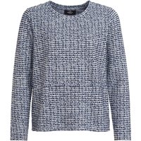 Damen Sweatshirt in Bouclé-Optik