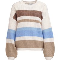 Damen Strickpullover mit Streifen