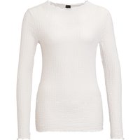 Damen Langarmshirt in Unifarben