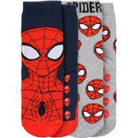 2 Paar MARVEL Spider-Man Stoppersocken im Set