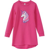 Mädchen Sweatkleid mit Einhorn-Applikation