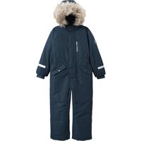 Jungen Schneeoverall mit Fellkapuze