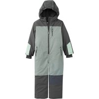 Jungen Schneeoverall mit Streifen