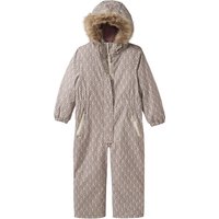 Mädchen Schneeoverall im Millefleur-Design