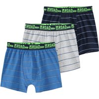 3 Jungen Boxer mit Streifen-Muster