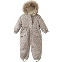 Baby Schneeoverall im Millefleur-Design