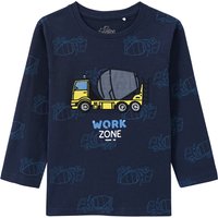 Jungen Langarmshirt mit Stickerei