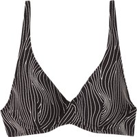 Damen Bikinioberteil mit Wellenmuster