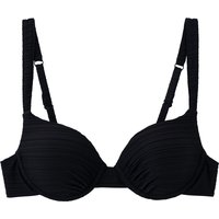 Damen Bikinioberteil mit Streifenstruktur