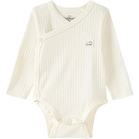 Newborn Wickelbody mit Rippstruktur