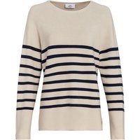 Damen Feinstrickpullover mit Streifenmuster
