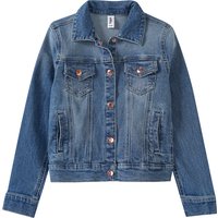 Mädchen Jeansjacke mit Druckknöpfen